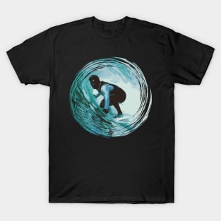 Texas Style Lone Surfer T-Shirt